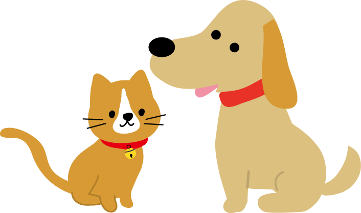 犬・猫イラスト