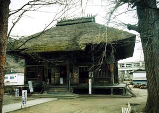恵隆寺観音堂（立木観音堂）